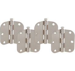 3" x 3" Hinges  -4 Satin Nicke Hinges 
