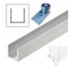 Door Channel Guide 72" With Floor Bearing 