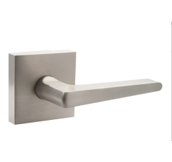 Livia Passage Satin Nickel 