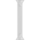 1 Panel Recessed Square Fiberglass Column