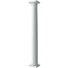 10" FIBERGLASS ROUND TAPERED COLUMN