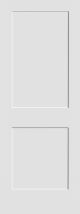 90-inch x 1 3/8-inch 2 Panel Shaker Solid Core Interior Door