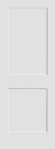 80-inch x 1 3/4-inch   2 Panel Shaker Solid Core Interior Door