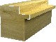 1 1/2” x 1 1/2” - 3/4 Pocket- Poplar Backband Trim 