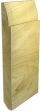 Ogee Poplar Baseboards
