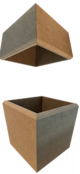 MDF Square Column Cap & Bases