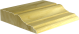 CA4B-8    3/4-inch x 3 1/2-Inch x 8Ft   Heritage Poplar Casing