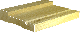 CA58  3/4-Inch x 3 1/2-Inch    South Street Poplar Casing