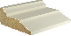 1 1/8-inch x 3 1/4-inch MDF Step Bevel Casing Backband