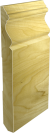 BA207  3/4-Inch x 7 1/4-Inch   Colonial Poplar Baseboard 
