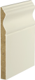 1/2-inch x  5 1/4-inch   MDF Colonial Baseboard 