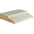 3/4-Inch x 3 1/2-Inch x 14Ft - MDF Step Bevel Door & Window Casing 