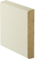 5/8-inch x 3 1/2-inch  MDF Eased Edge Casing