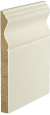7 1/4 MDF Colonial Baseboard 14Ft