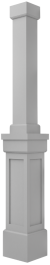 Plain Column w/ Shaker Pedestal 