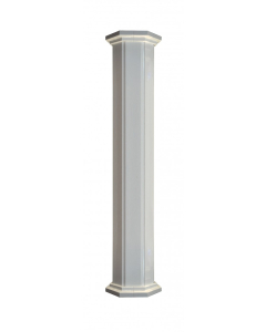 8" Aluminum Octagon Wrap Around Column