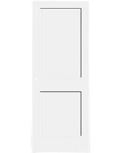 36" x 84" - 1 3/4" - 2 Panel Shaker Door Primed 
