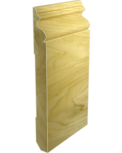 7 1/4  x 3/4" Elegance Wood Poplar Baseboard 