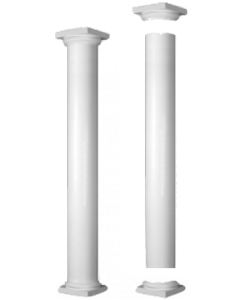 10" x 9ft  Fiberlite Round Non Tapered Smooth Column