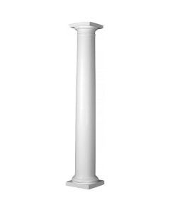 12" Fiberglass Round Tapered Column 