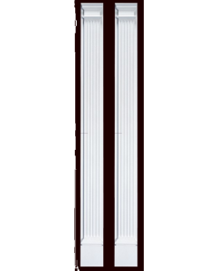 Polyurethane - 8" x 90" Fluted Pilaster
