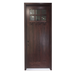 Craftsman Entry Door - Mahogany 36" x 8ft - 1 3/4 Thick  